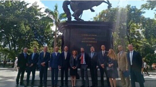 Políticos europeos en Caracas se reunieron con gobierno y oposición. Embajadores y representantes diplomáticos de varios Estados Miembros de la Unión Europea