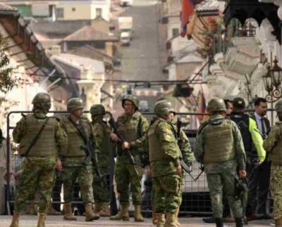 178 custodios permanecen secuestrados en cárceles de Ecuador. Más de 22 mil 400 militares están desplegados, hay patrullajes por tierra, aire