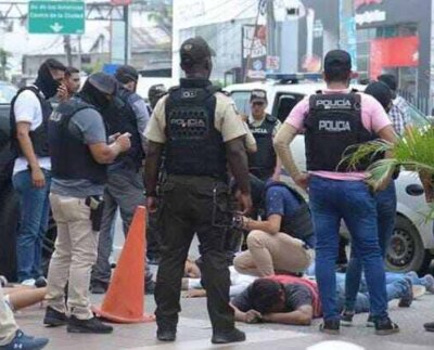 329 detenidos por Fuerzas Armadas en Ecuador. Último balance ofrecido por Jaime Vela, jefe del Comando de las Fuerzas Armadas de Ecuador.