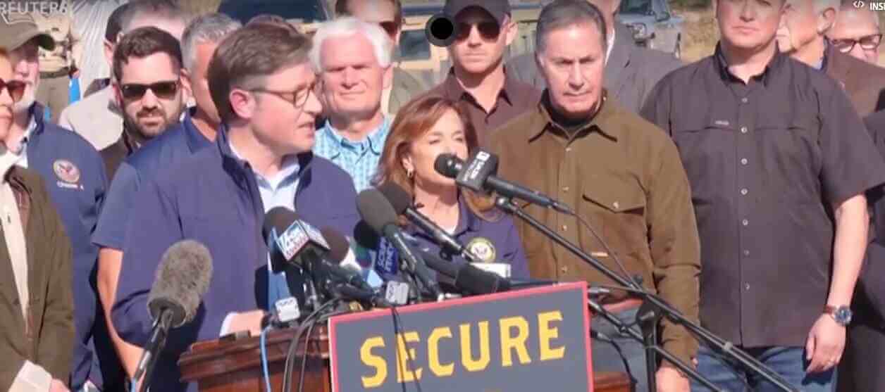 Congresistas republicanos visitaron la frontera en Texas. La visita se da en medio de las negociaciones entre la Casa Blanca y el Senado, que siguen sin ponerse de acuerdo para reforzar la seguridad fronteriza.