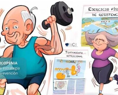 Aleje la vejez y la sarcopenia con estas recomendaciones. Sarcopenia es la pérdida de masa y fuerza de los músculos en los adultos mayores.