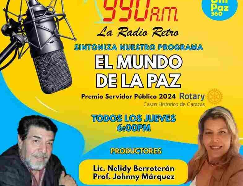 El objetivo del programa El Mundo de la Paz es la Cultura y una vida de sana convivencia, en el ejercicio de Valores Éticos y Morales