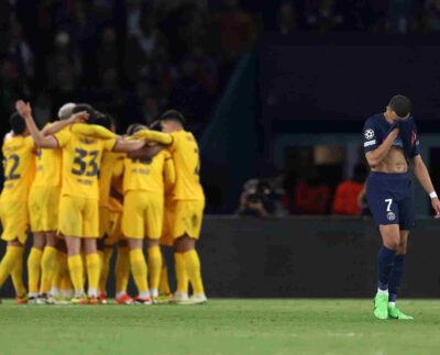 Barcelona venció 3-2 al Paris Saint Germain en Cuartos de Final. El Barça se va con ventaja a Barcelona para la vuelta de los cuartos.