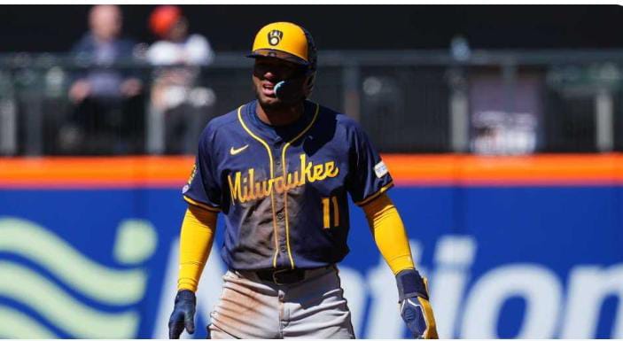Debut histórico de Jackson Chourio con los Cerveceros de Milwaukee. Hace menos de tres semanas, el venezolano Jackson Chourio.