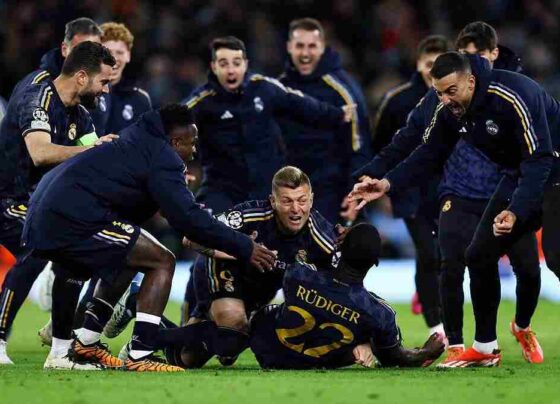 Real Madrid eliminó al Manchester City y avanzó a semifinales. El Real Madrid está en semifinales de la Champions League. Increíble pero cierto.