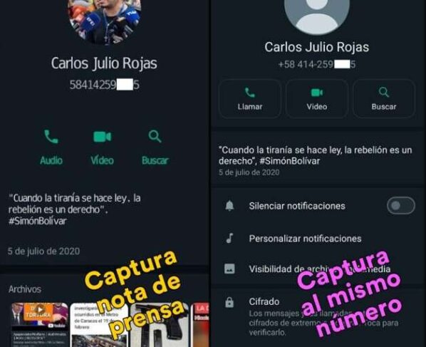 El 15 de abril de 2024, el Fiscal General Tarek William Saab presentó declaraciones de Jerry Ostos y Carlos Castillo que supuestamente implican al periodista venezolano Carlos Julio Rojas en un intento de magnicidio contra Nicolás Maduro