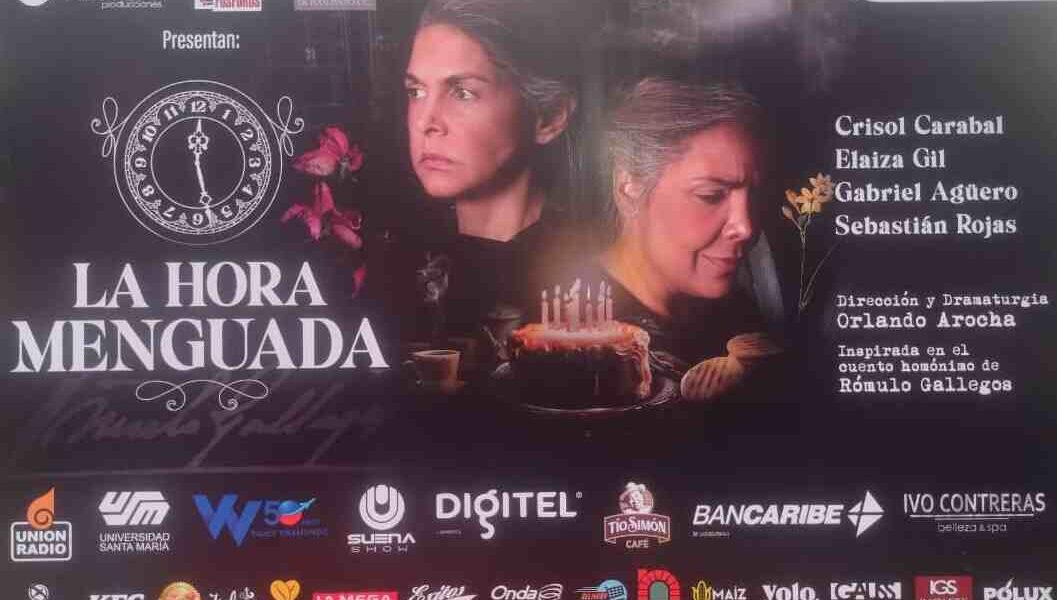Obra centenaria de Rómulo Gallegos triunfó en Chacao. El 4 de abril en el Centro Cultural Chacao se presentó en privado la obra La hora Menguada de Rómulo Gallegos