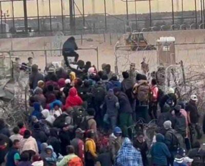 Procesan a migrantes por cruzar a la fuerza a EEUU. Más de 200 migrantes que en marzo cruzaron la frontera desde México a Estados Unidos