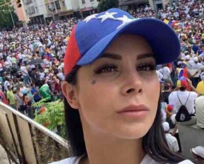 La venezolana, modelo e "influencer" de 35 años de edad, es pareja de uno de los dos sospechosos de ser autores materiales del crimen.
