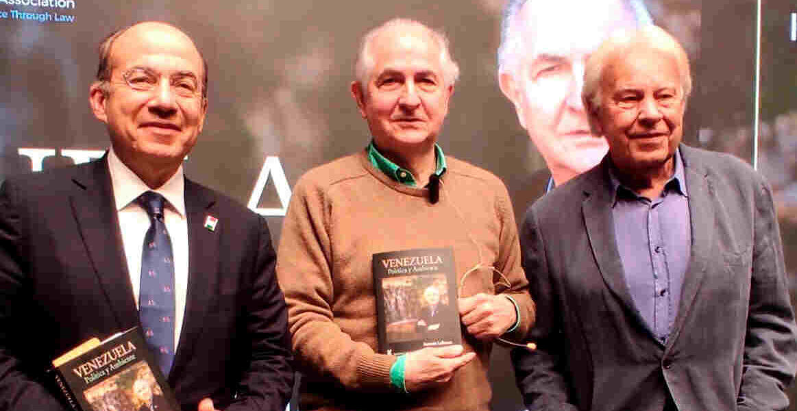 “Venezuela, Política y Ambiente” la nueva obra literaria del exalcalde metropolitano de Caracas fue presentada en la sede de la Asociación Mundial de Juristas, en Madrid.