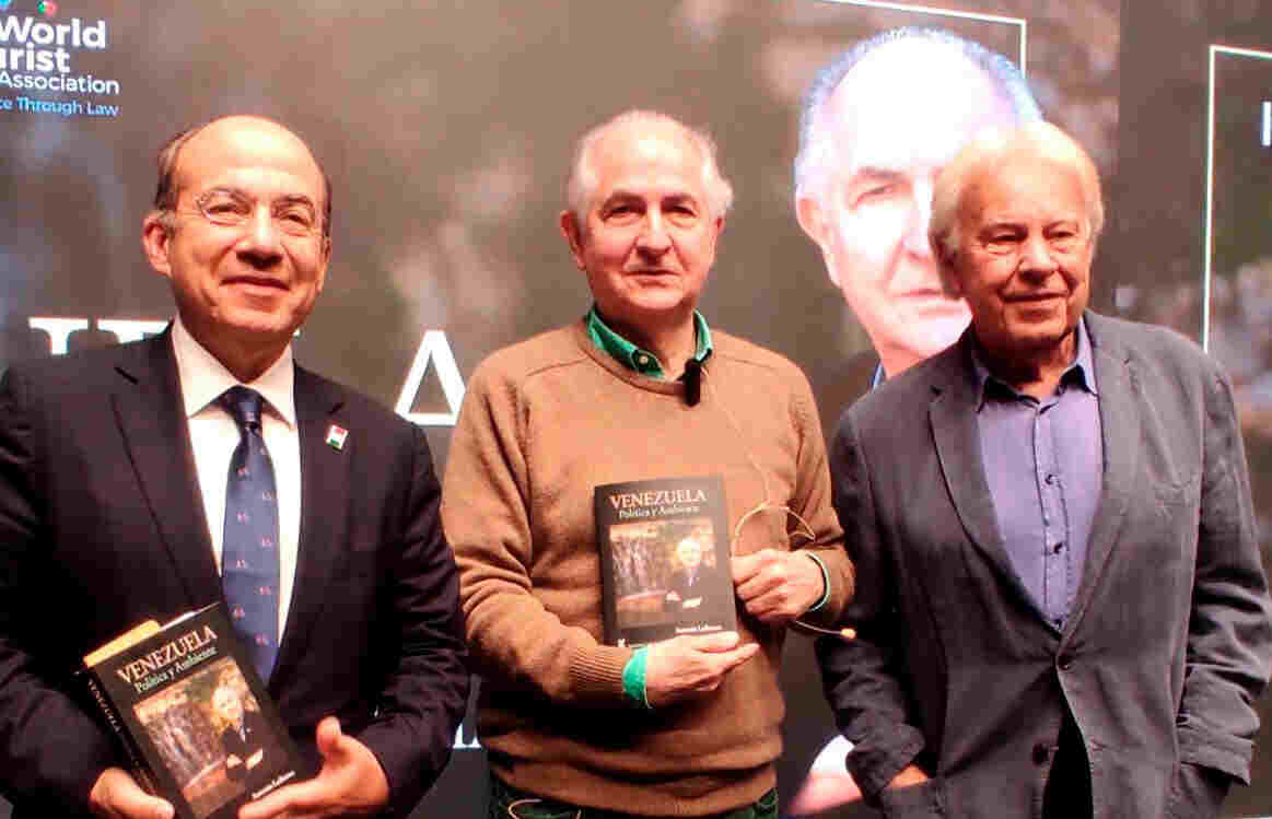 “Venezuela, Política y Ambiente” la nueva obra literaria del exalcalde metropolitano de Caracas fue presentada en la sede de la Asociación Mundial de Juristas, en Madrid.