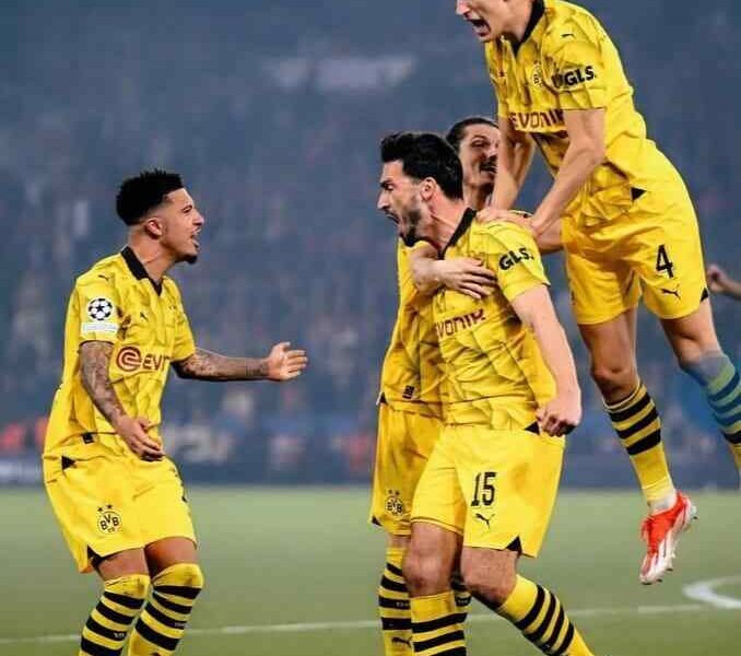 El Borussia Dortmund derrotó este martes 1-0 al París Saint-Germain en la vuelta de semifinales de Champions (mismo resultado que en la ida) y se clasificó a la tercera final de su historia en la máxima competición europea.