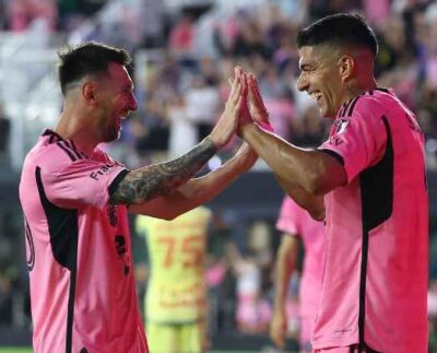 Lionel Messi fue el amo y señor en la goleada del Inter Miami frente al New York Red Bulls por 6-2 para hacer delirar a los fanáticos.