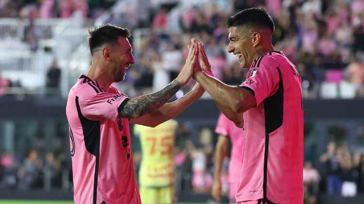 Lionel Messi fue el amo y señor en la goleada del Inter Miami frente al New York Red Bulls por 6-2 para hacer delirar a los fanáticos.