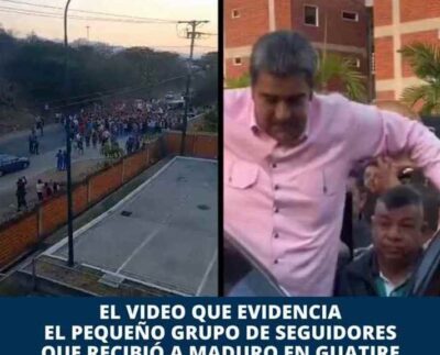 Presidente la manifestación de Maracaibo de MCM y la suya en Guatire, son, sinceramente de niveles diferentes, la suya en Guatire la asistencia fue muy escasa