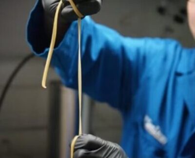 Para fabricar el nuevo plástico biodegradable, los investigadores introdujeron esporas bacterianas utilizadas en probióticos que pueden descomponerse al final de su vida útil.