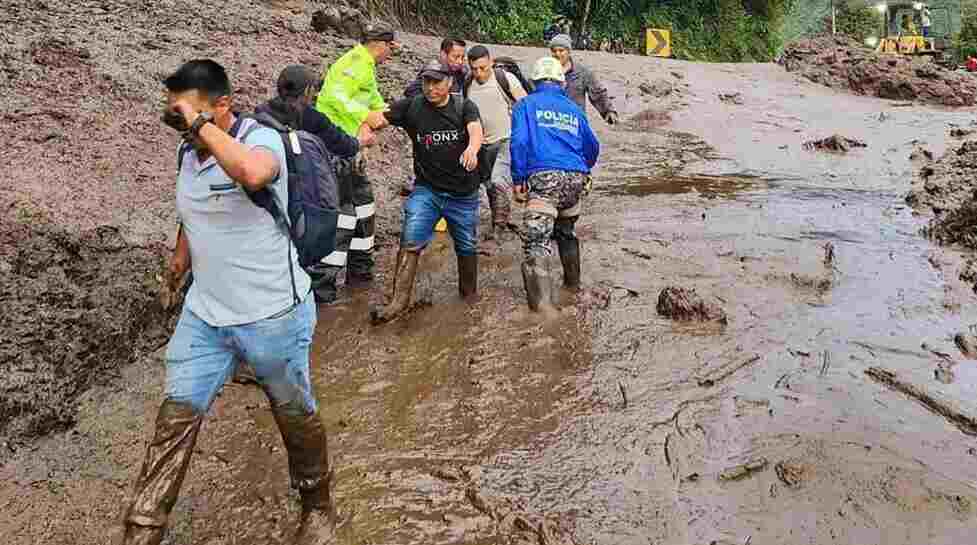 20 muertos y 14 desaparecidos en Ecuador por intensas lluvias