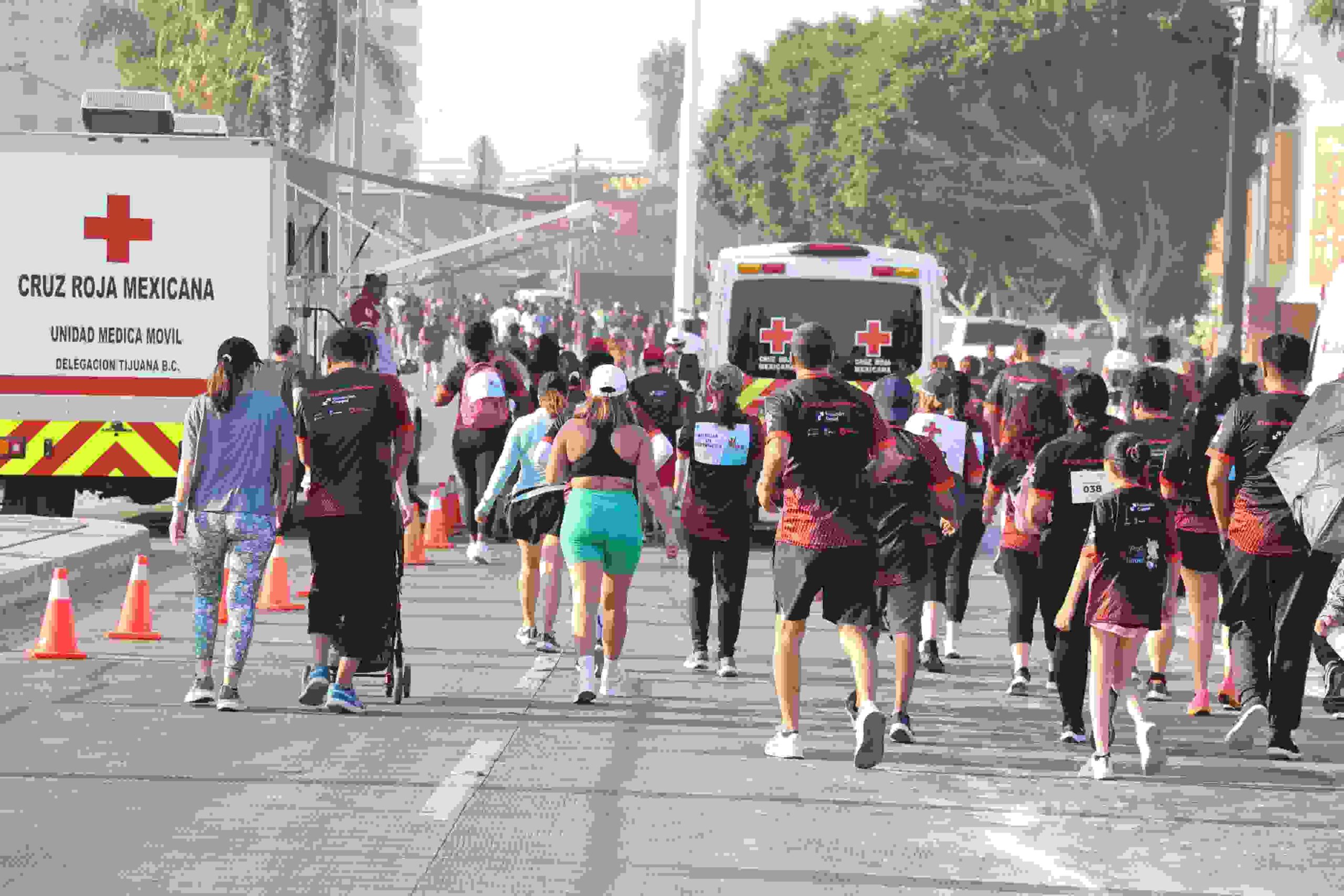 Con éxito se realizó 5ta edición de la carrera de Cruz Roja en Rosarito