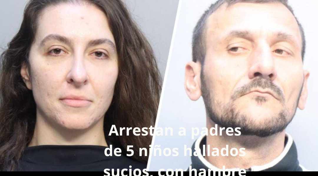 Arrestan_padres_de_5 niños_hallados_en apartamento_de_Miami Beach