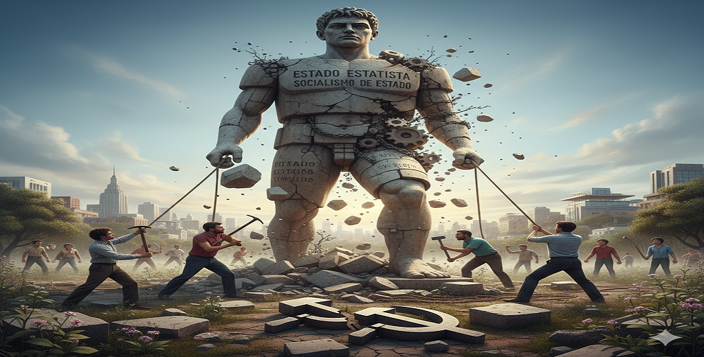 DESMONTAR EL ESTADO ESTATISTA O EL SOCIALISMO DEESTADO