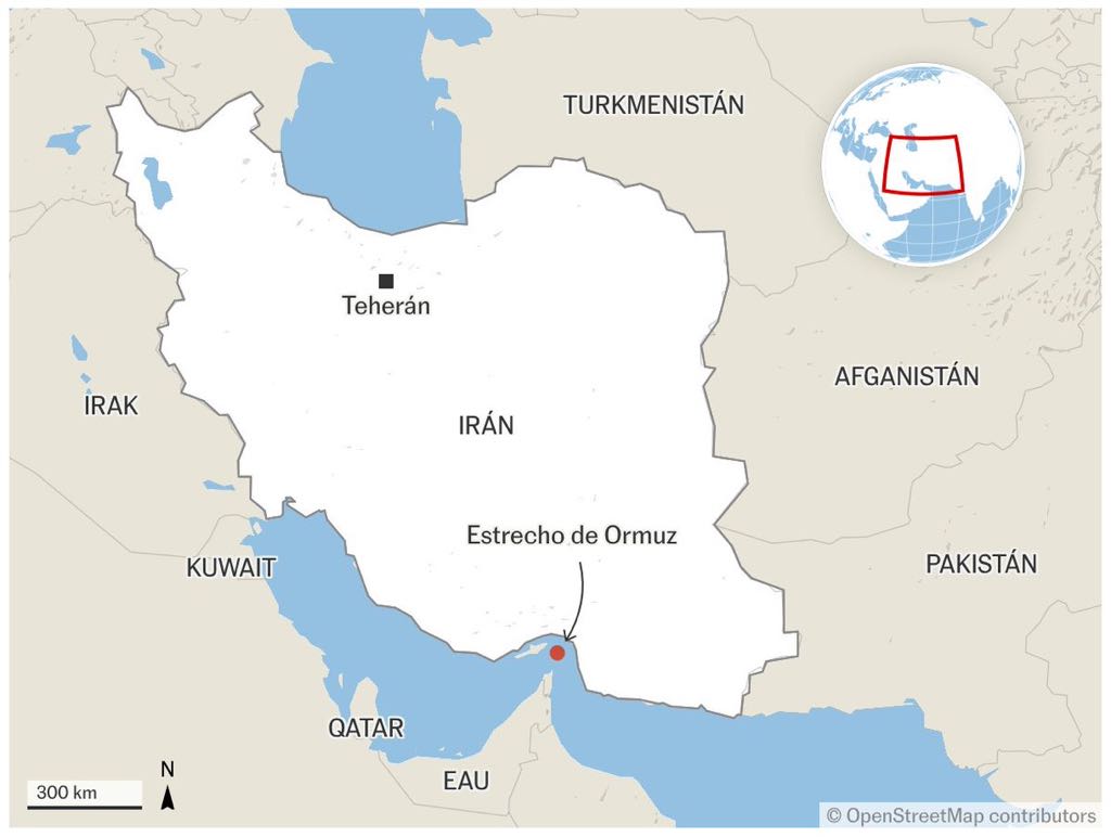 Estrecho de Ormuz en tensa calma