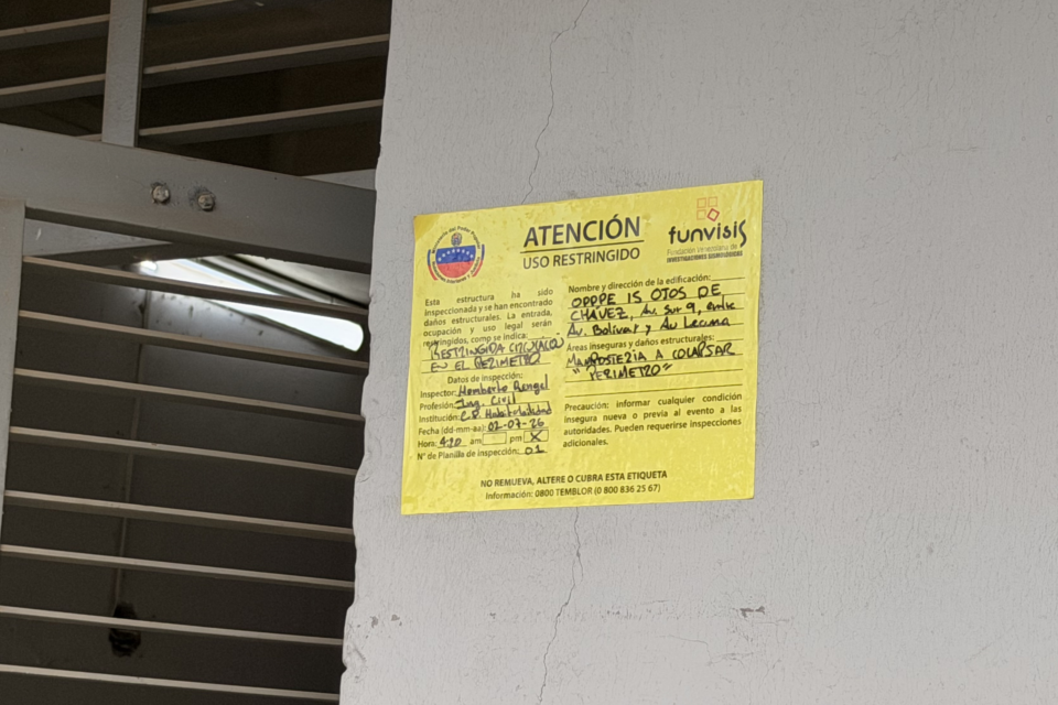 5.600 edificaciones inspeccionadas por el Colegio de Ingenieros en Caracas son habitables